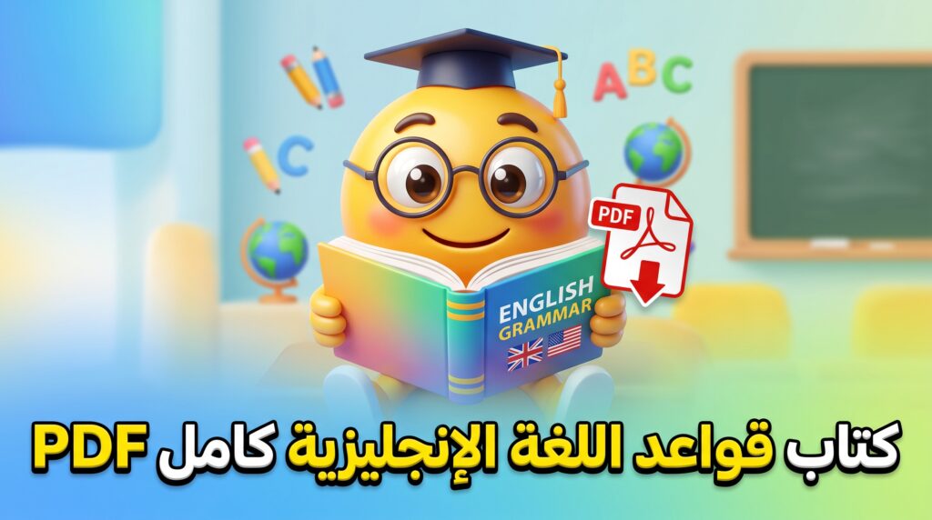 تحميل كتاب قواعد اللغة الإنجليزية كامل PDF مجانا
