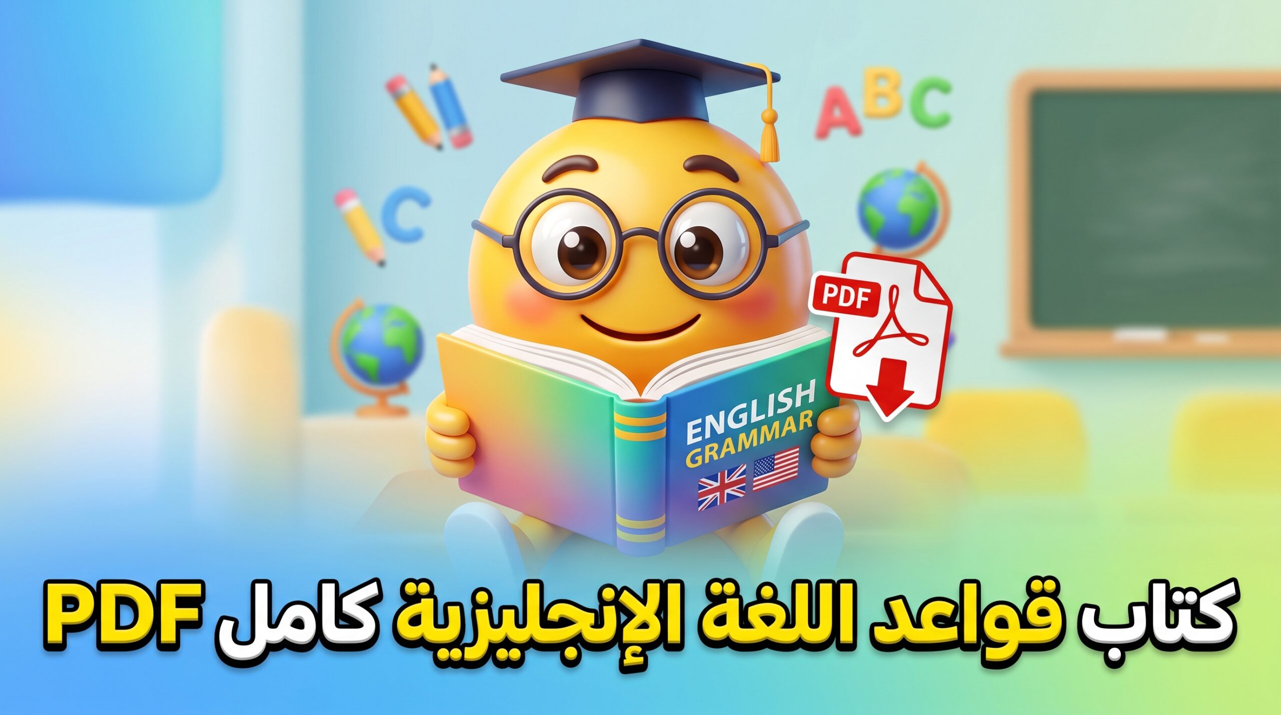 تحميل كتاب قواعد اللغة الإنجليزية كامل PDF مجانا